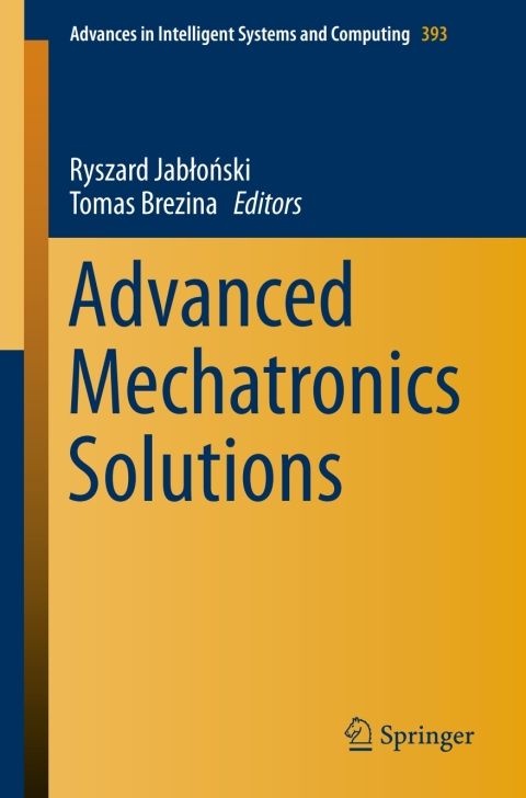 Cover image for book Advanced Mechatronics Solutions