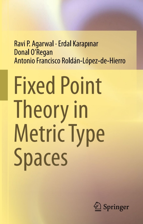 Cover image for book Fixed Point Theory in Metric Type Spaces
