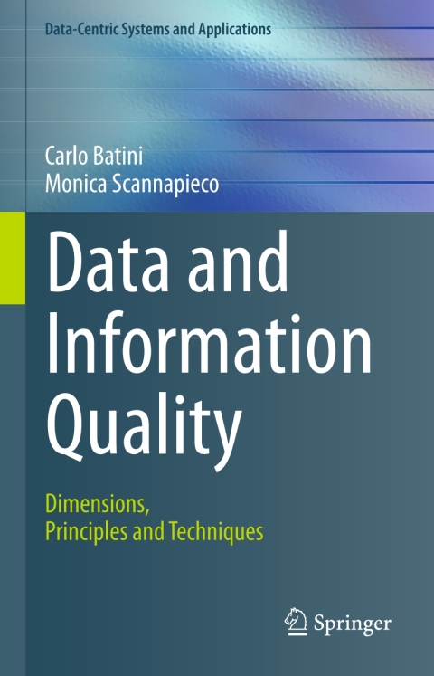 Cover image for book Data and Information Quality