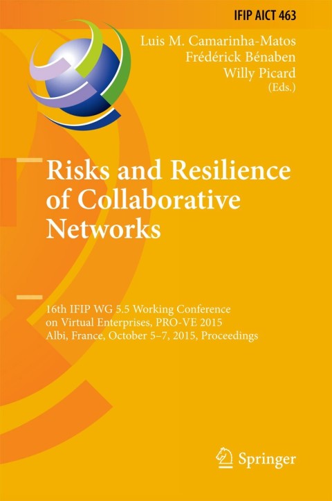 Cover image for book Risks and Resilience of Collaborative Networks