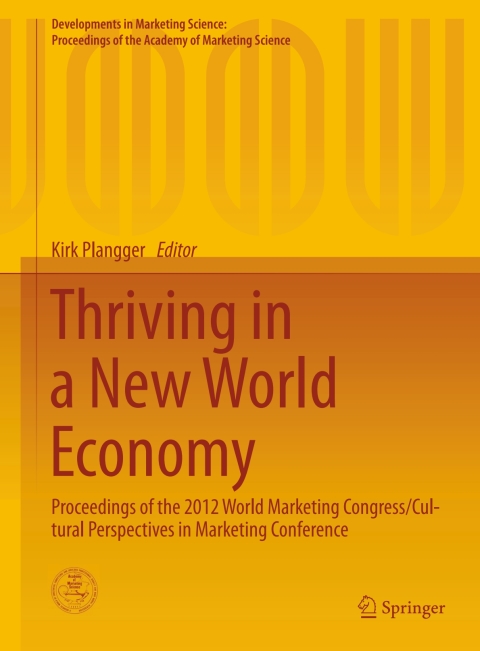Cover image for book Thriving in a New World Economy