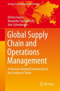 Imagen de portada: Global Supply Chain and Operations Management 9783319242156