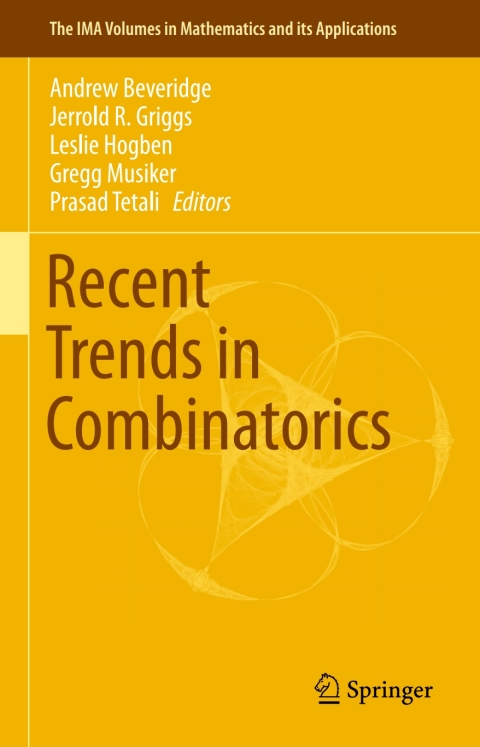 Cover image for book Recent Trends in Combinatorics