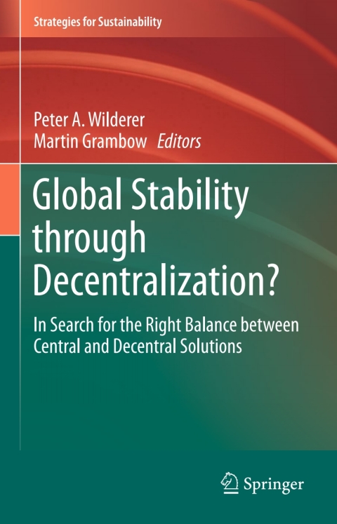 Cover image for book Global Stability through Decentralization?