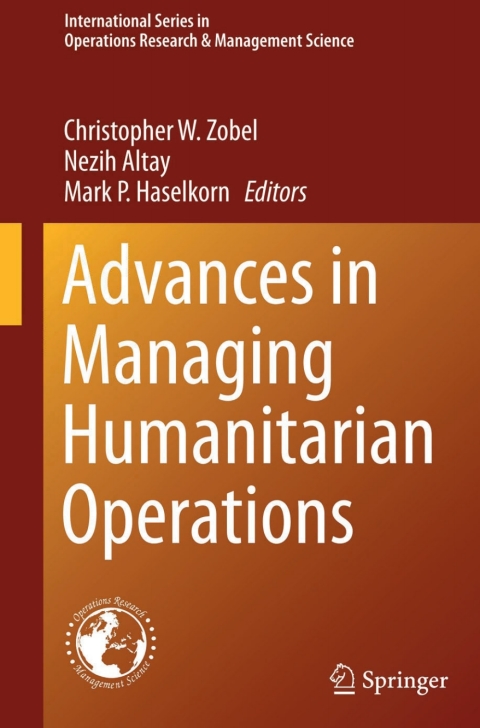 Cover image for book Advances in Managing Humanitarian Operations
