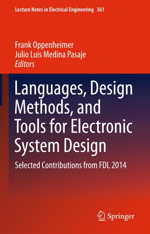 Cover image for book Languages, Design Methods, and Tools for Electronic System Design