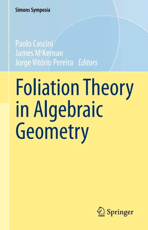 Cover image for book Foliation Theory in Algebraic Geometry