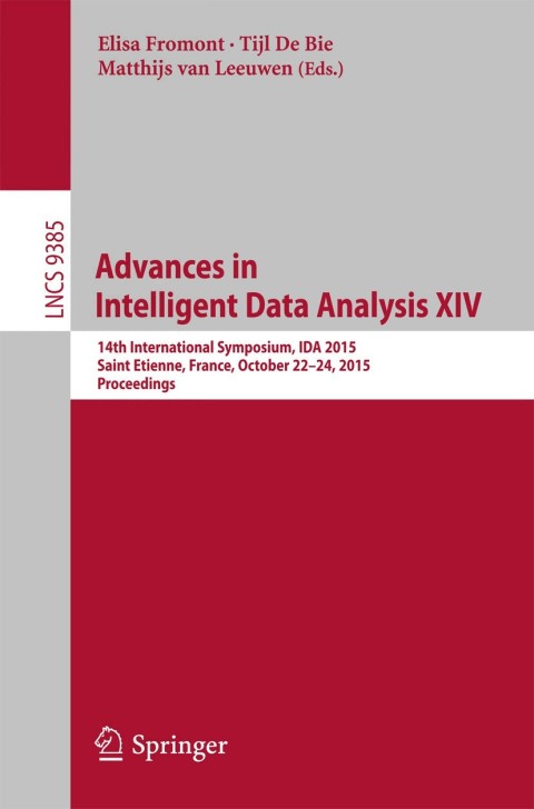 Cover image for book Advances in Intelligent Data Analysis XIV