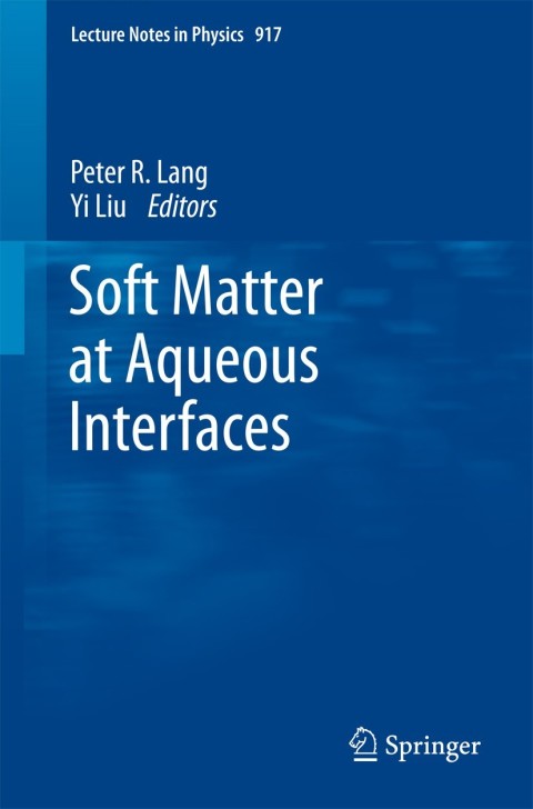 Cover image for book Soft Matter at Aqueous Interfaces