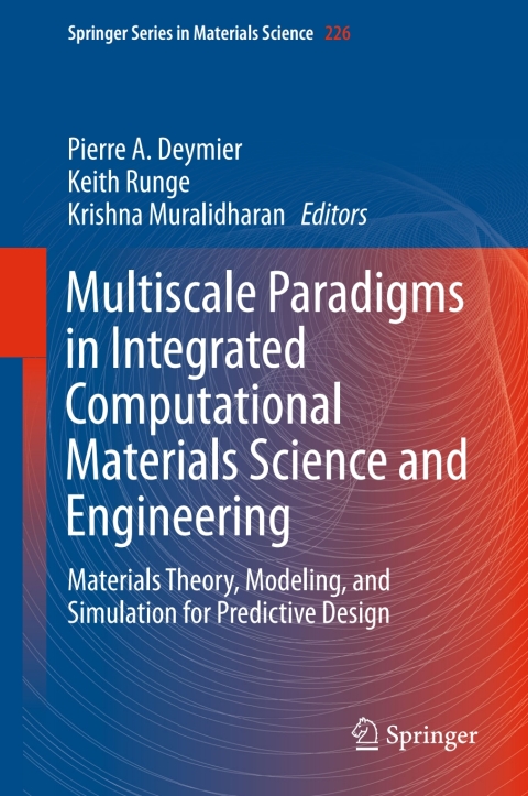 Cover image for book Multiscale Paradigms in Integrated Computational Materials Science and Engineering