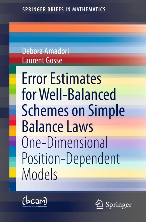 Cover image for book Error Estimates for Well-Balanced Schemes on Simple Balance Laws