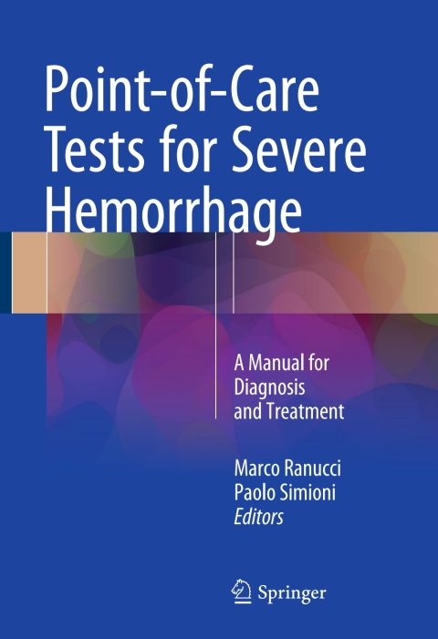 Cover image for book Point-of-Care Tests for Severe Hemorrhage