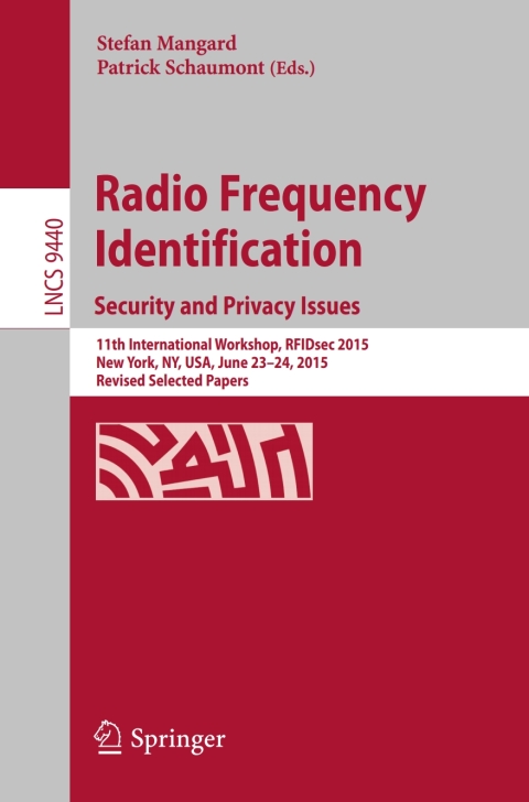 Cover image for book Radio Frequency Identification