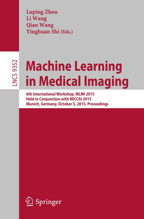 Cover image for book Machine Learning in Medical Imaging