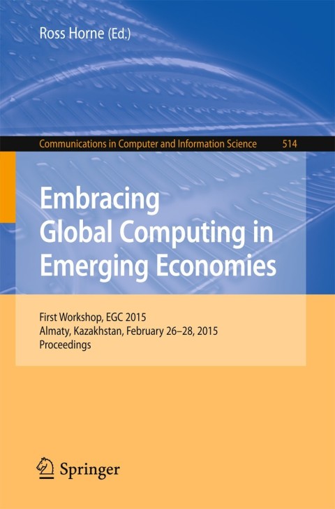 Cover image for book Embracing Global Computing in Emerging Economies