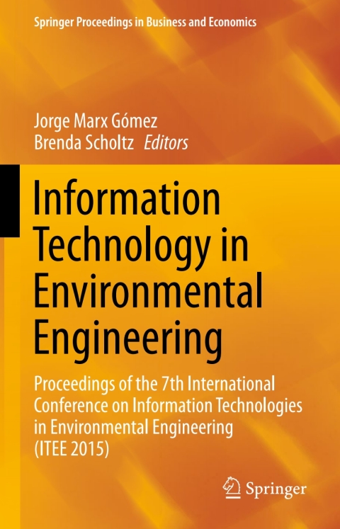 Cover image for book Information Technology in Environmental Engineering