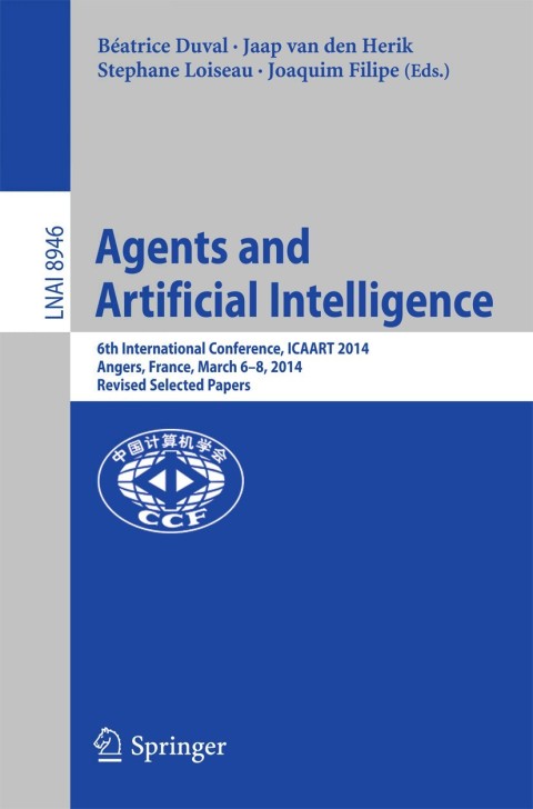 Cover image for book Agents and Artificial Intelligence