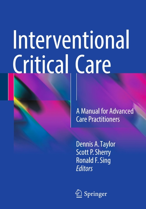 Cover image for book Interventional Critical Care