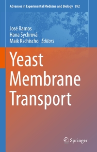 Cover image: Yeast Membrane Transport 9783319253022
