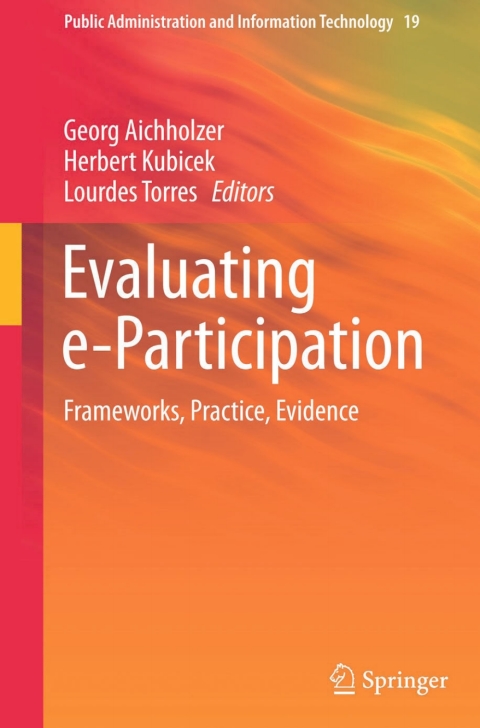 Cover image for book Evaluating e-Participation