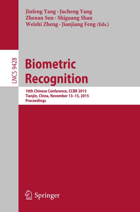 Cover image for book Biometric Recognition