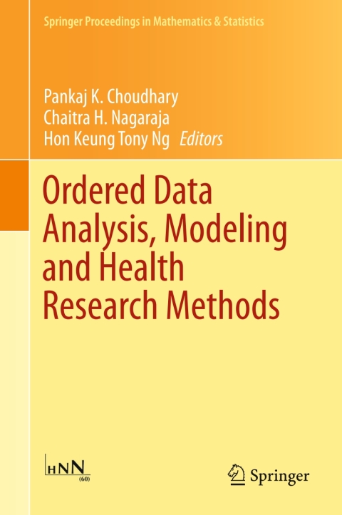 Cover image for book Ordered Data Analysis, Modeling and Health Research Methods