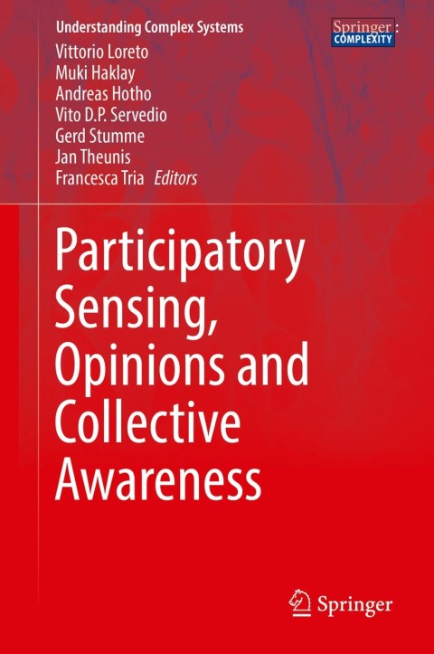 Cover image for book Participatory Sensing, Opinions and Collective Awareness