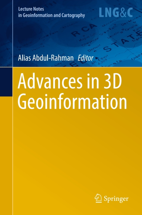 Cover image for book Advances in 3D Geoinformation