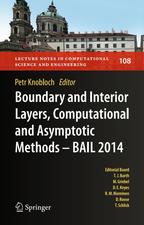 Cover image for book Boundary and Interior Layers, Computational and Asymptotic Methods - BAIL 2014