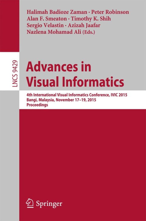 Cover image for book Advances in Visual Informatics