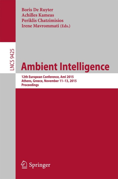 Cover image for book Ambient Intelligence