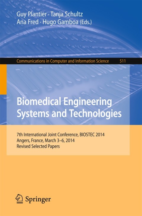 Cover image for book Biomedical Engineering Systems and Technologies
