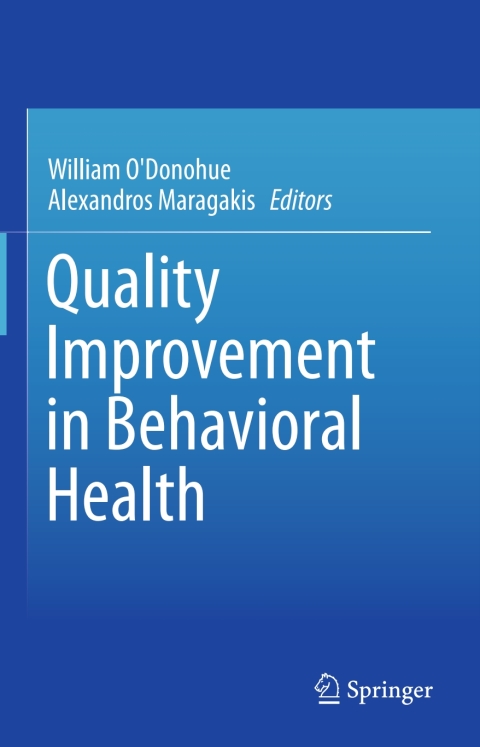 Cover image for book Quality Improvement in Behavioral Health