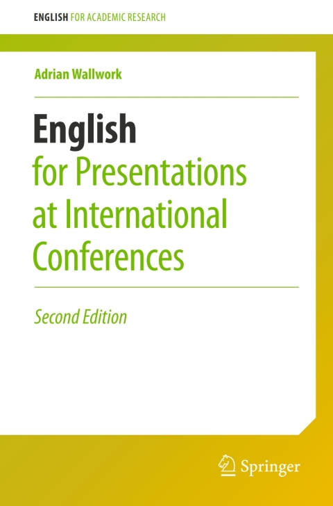 Cover image for book English for Presentations at International Conferences