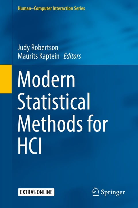 Cover image for book Modern Statistical Methods for HCI