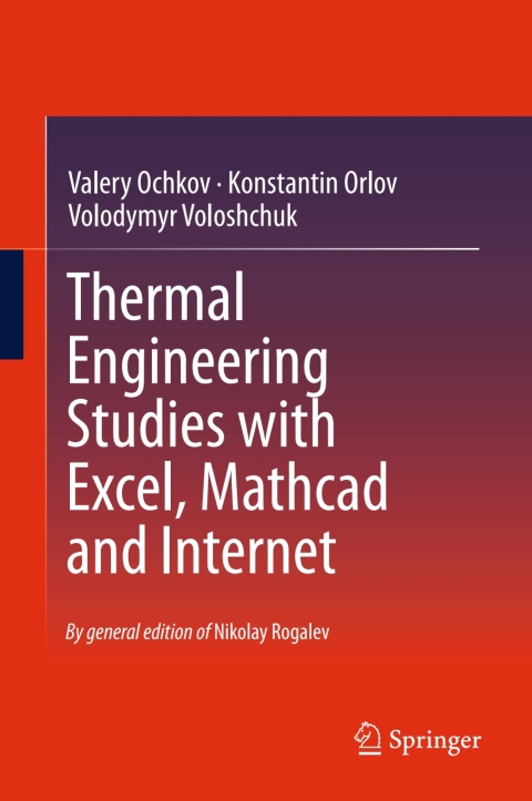Cover image for book Thermal Engineering Studies with Excel, Mathcad and Internet