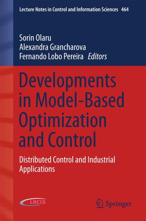 Cover image for book Developments in Model-Based Optimization and Control