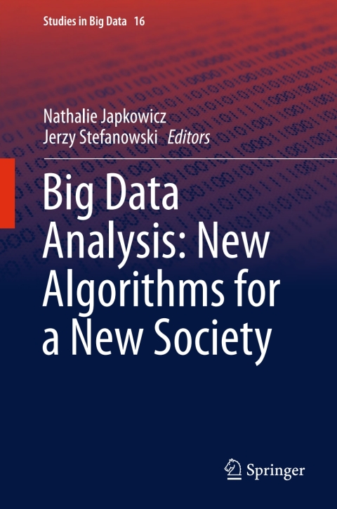 Cover image for book Big Data Analysis: New Algorithms for a New Society