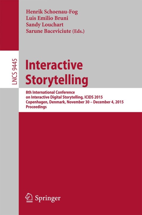 Cover image for book Interactive Storytelling