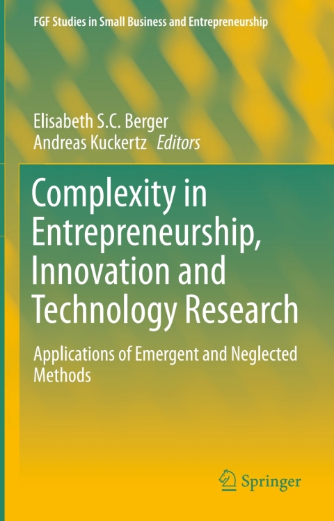 Cover image for book Complexity in Entrepreneurship, Innovation and Technology Research