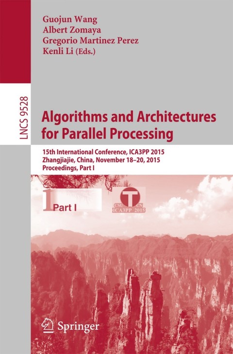 Cover image for book Algorithms and Architectures for Parallel Processing