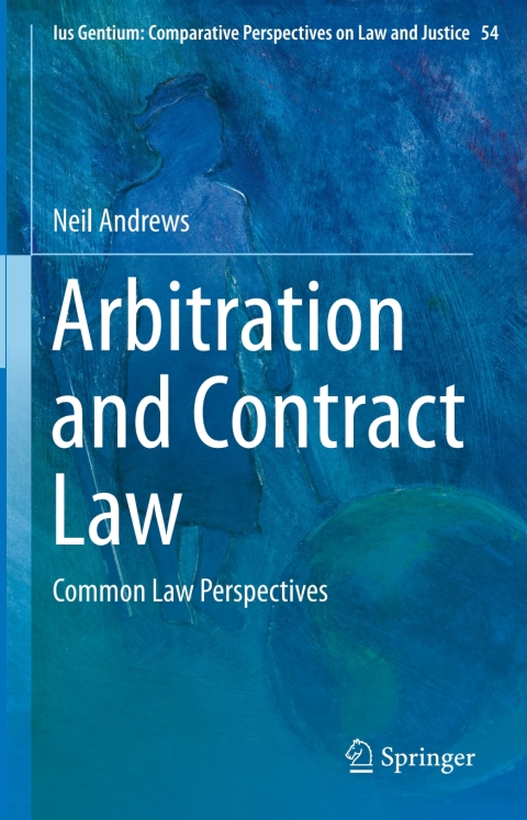 Cover image for book Arbitration and Contract Law