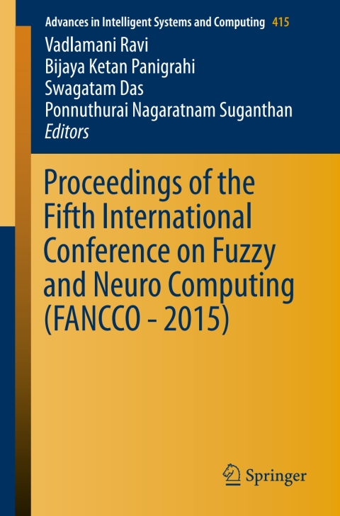 Cover image for book Proceedings of the Fifth International Conference on Fuzzy and Neuro Computing (FANCCO - 2015)