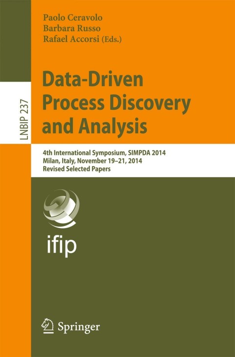 Cover image for book Data-Driven Process Discovery and Analysis
