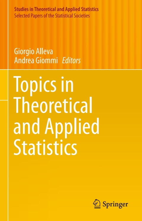Cover image for book Topics in Theoretical and Applied Statistics