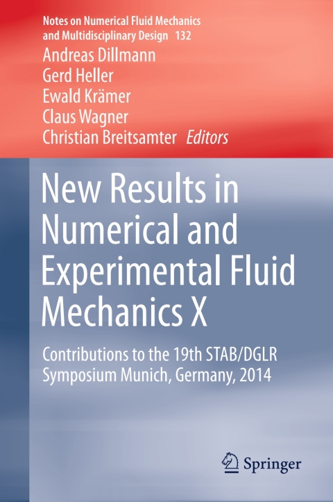 Cover image for book New Results in Numerical and Experimental Fluid Mechanics X