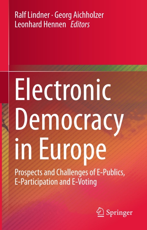 Cover image for book Electronic Democracy in Europe