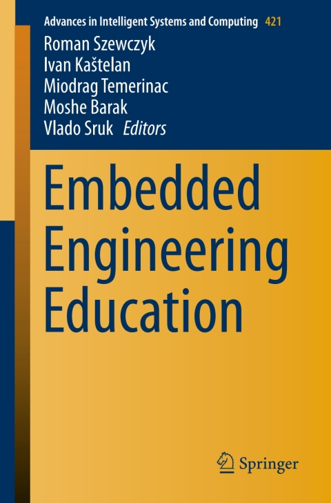 Cover image for book Embedded Engineering Education