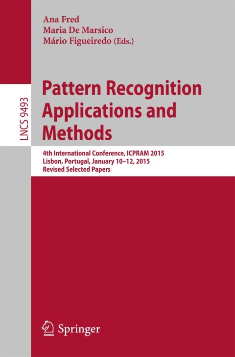 Cover image for book Pattern Recognition: Applications and Methods
