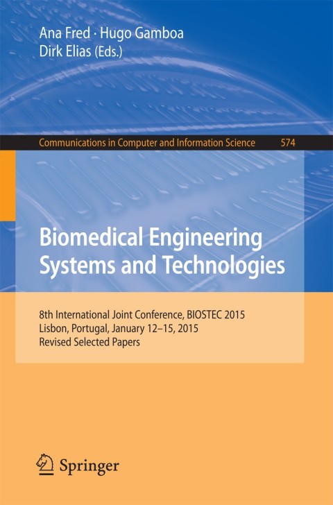 Cover image for book Biomedical Engineering Systems and Technologies